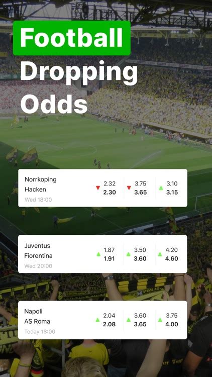 Football Dropping Odds .